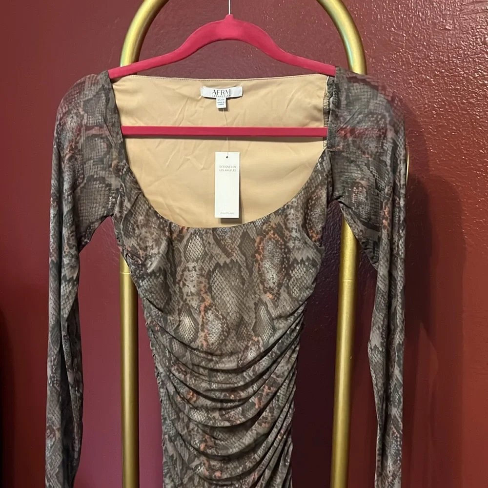 Mesh Snake Print Mini - Picture 2 of 4